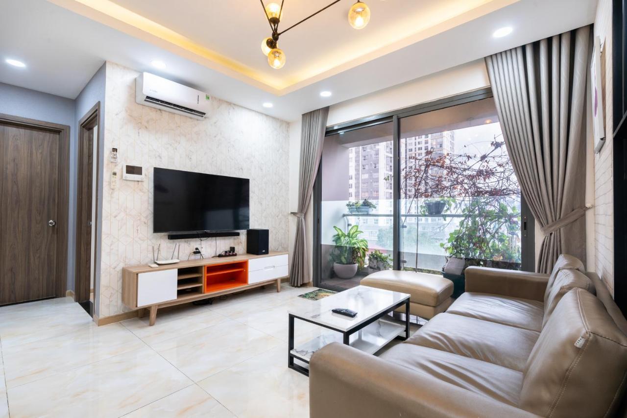 Luxury Gold Apartment 86 -Rooftop Pool Central City 胡志明市 外观 照片