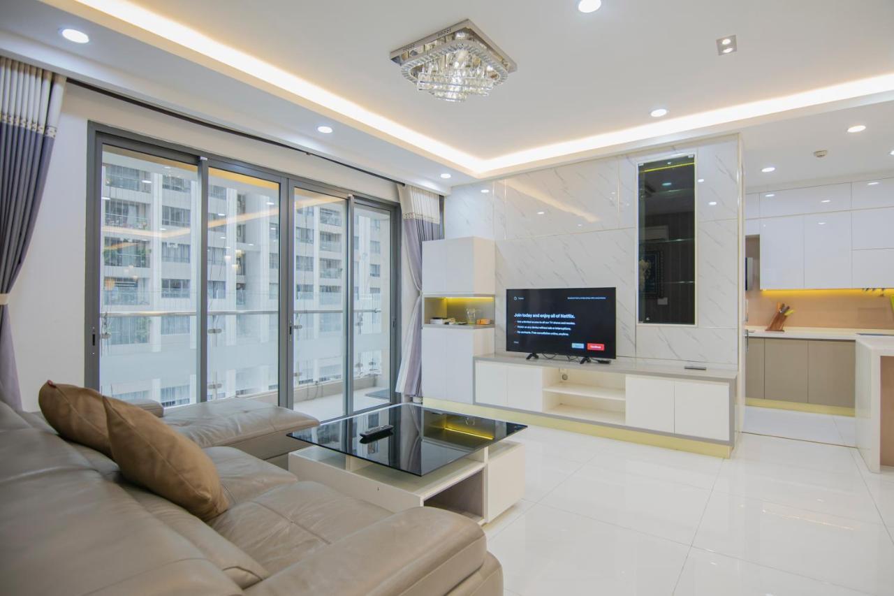 Luxury Gold Apartment 86 -Rooftop Pool Central City 胡志明市 外观 照片