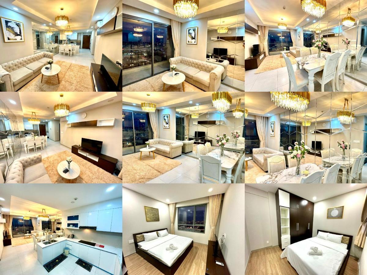 Luxury Gold Apartment 86 -Rooftop Pool Central City 胡志明市 外观 照片